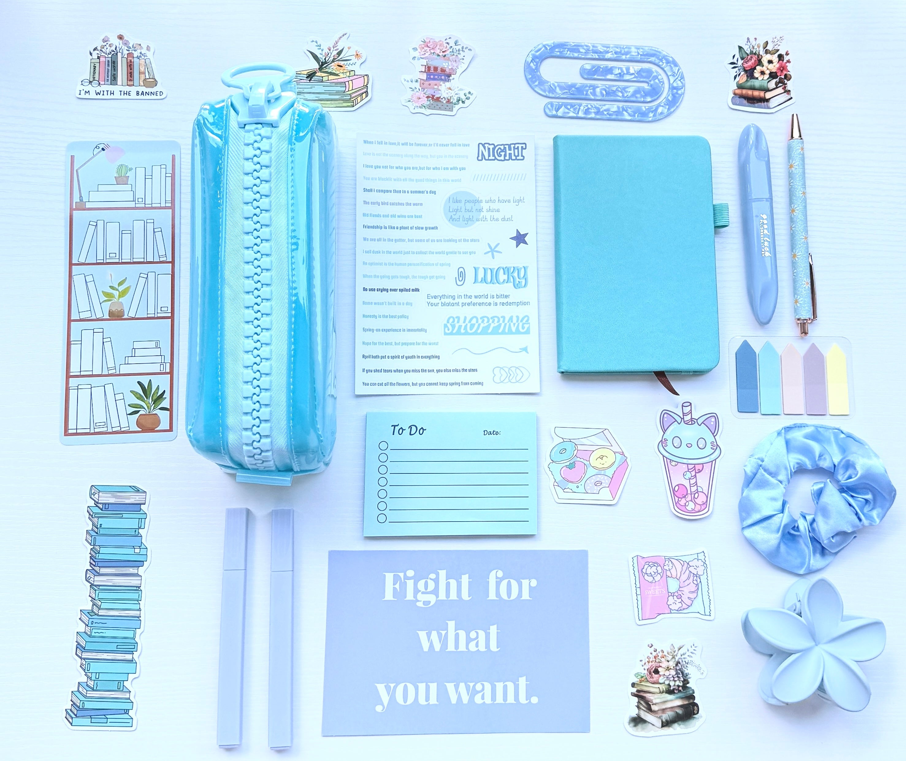 Fresh Stationery Set – Tiffany Mint Gift Bundle