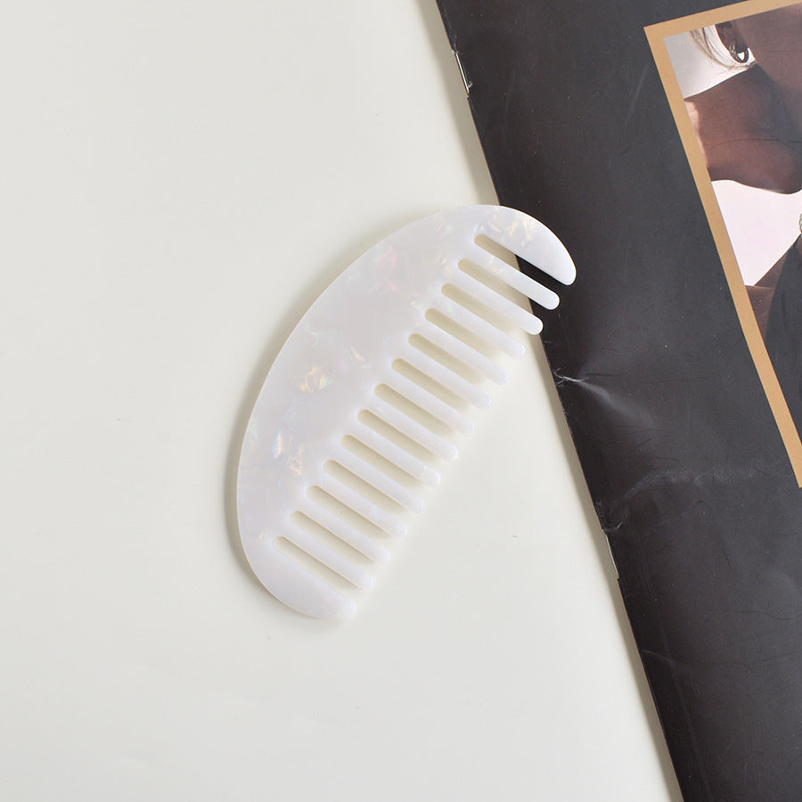 Acrylic Hair Comb | Girly Hair Accessory for Any Occasion